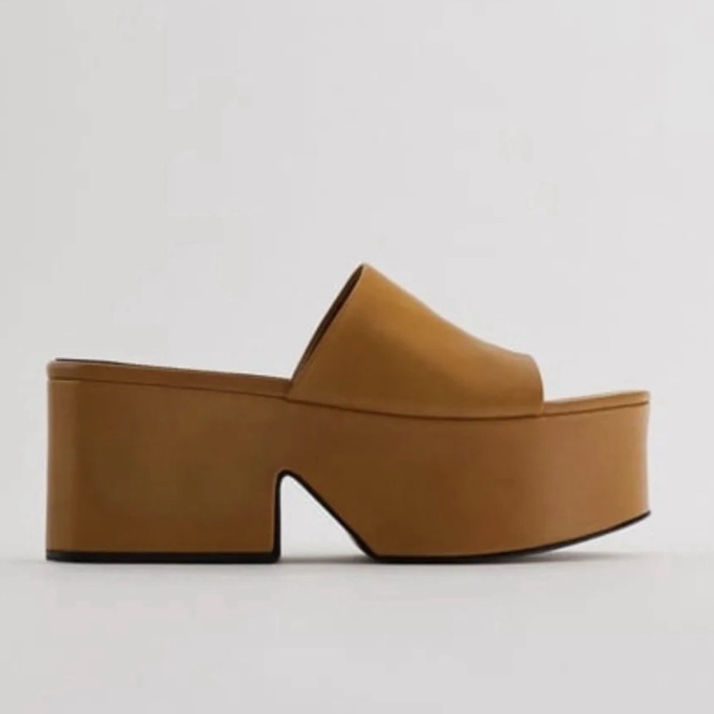 Zara chunky platform slides